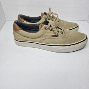 Vans Tan Sneakers Classic Skate Style Size 8
